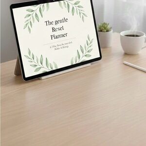 7 day Digital reset planner